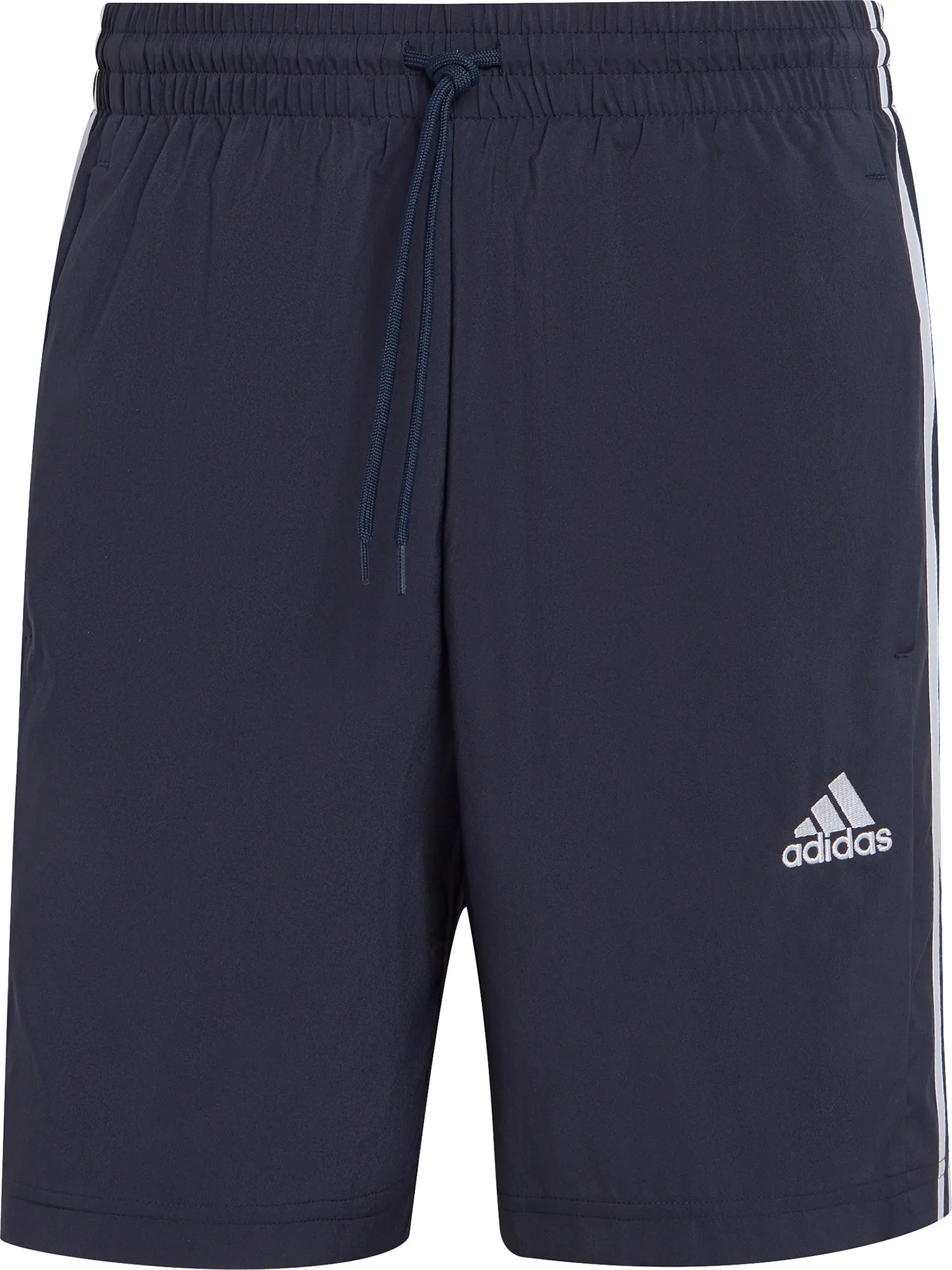 adidas AeroReady Essentials Chelsea 3 Stripes Mens Training Shorts - Blue