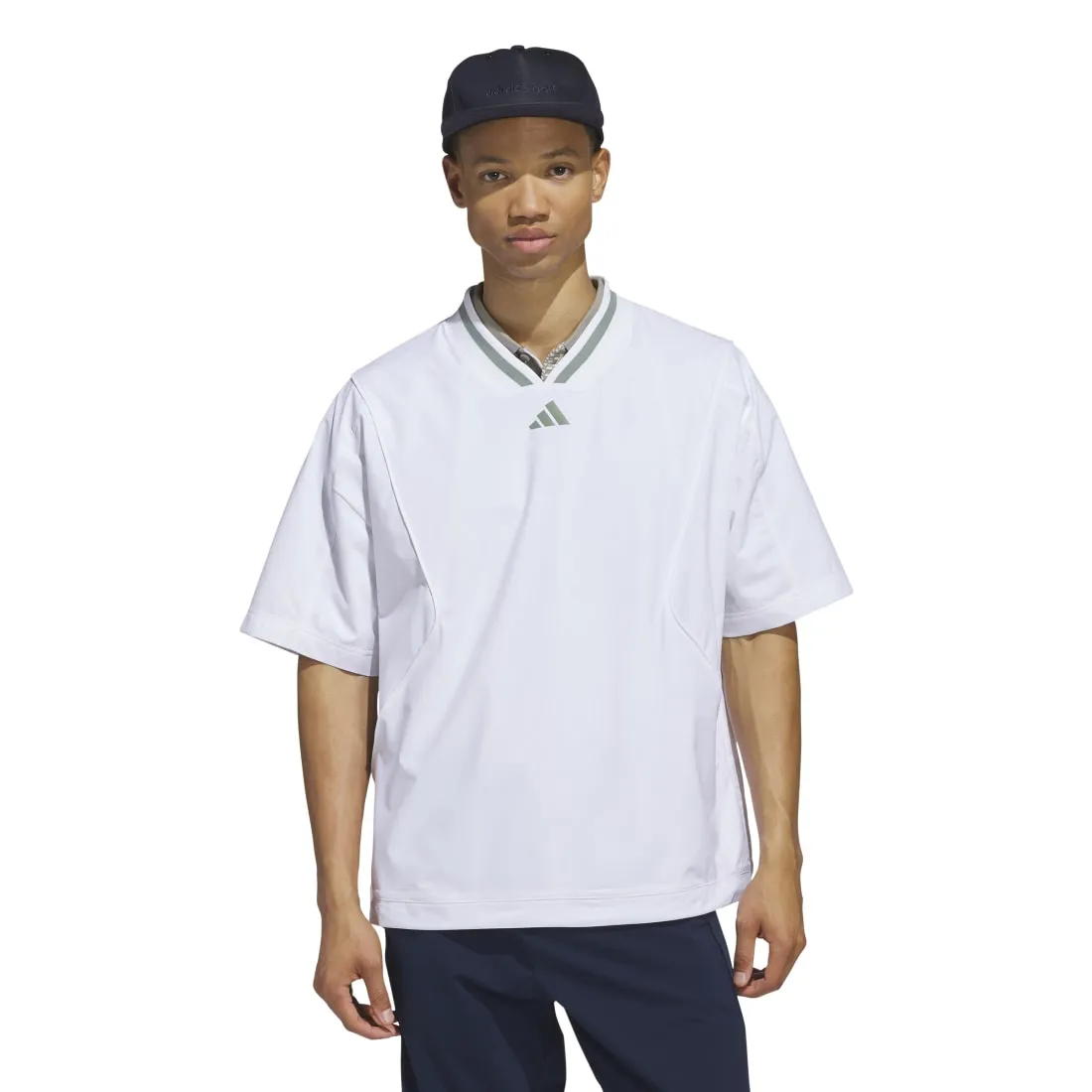 adidas Beyond Short Sleeve Layer Golf Pullover JF4879