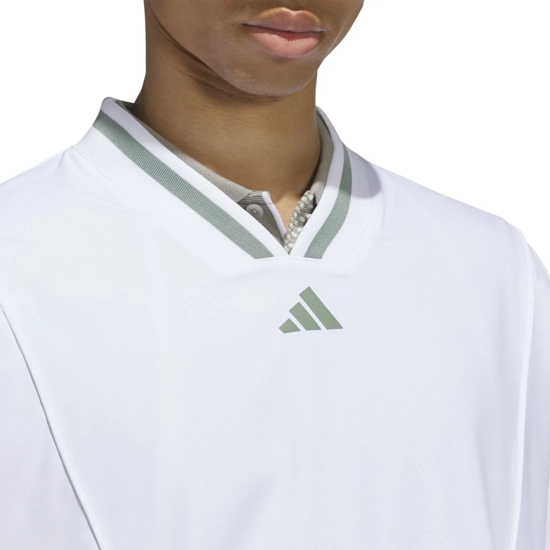 adidas Beyond Short Sleeve Layer Golf Pullover JF4879