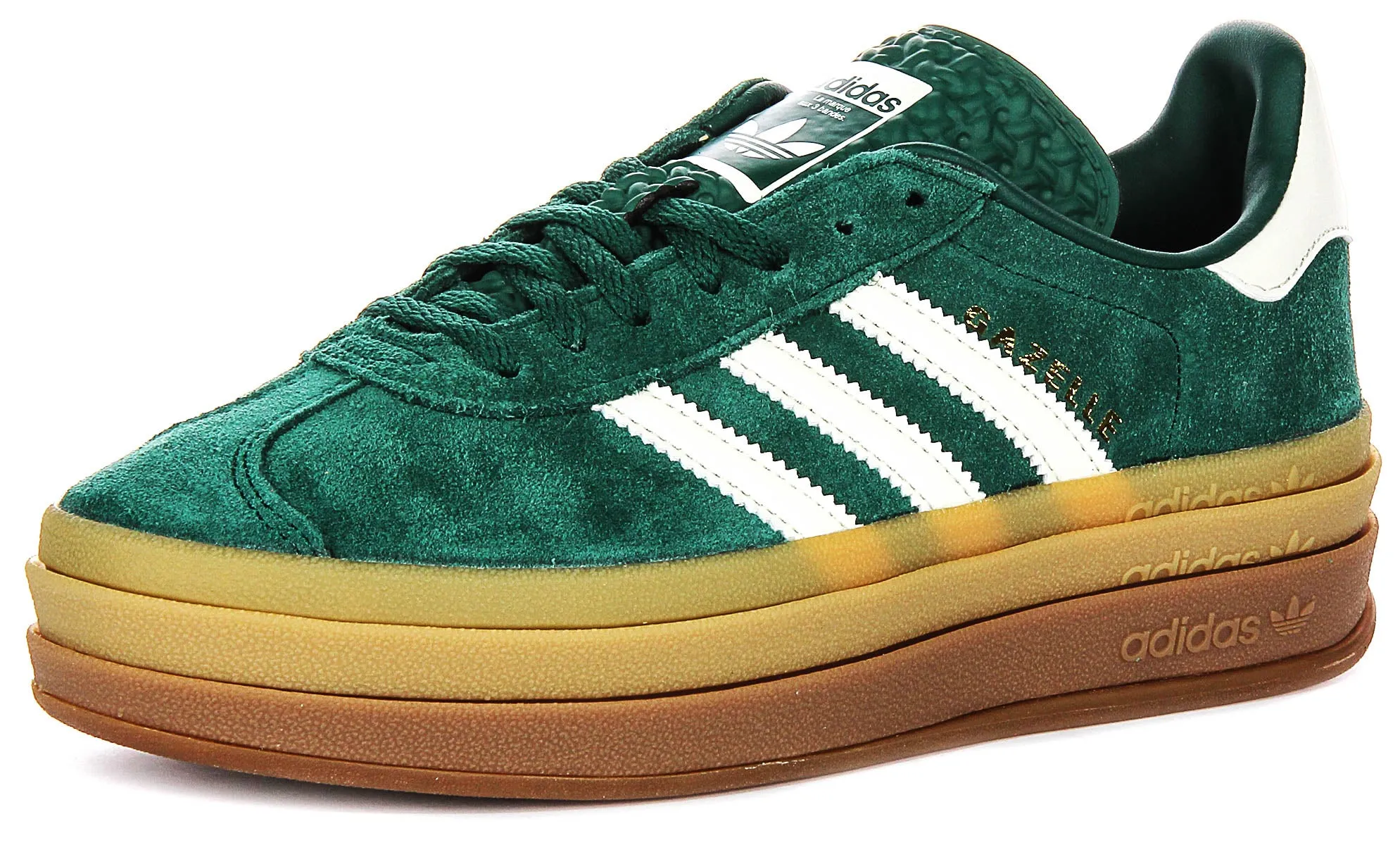 Adidas Gazelle Bold W In Green For Women Shoes Adidas