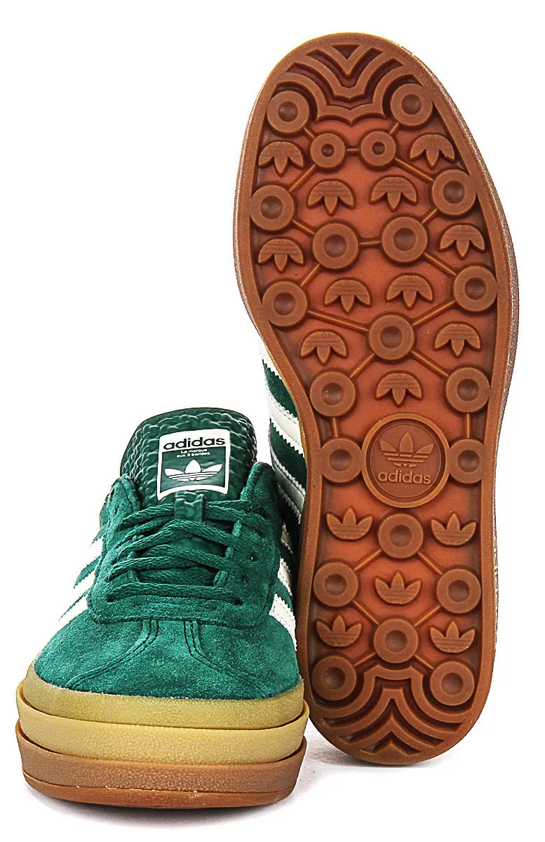 Adidas Gazelle Bold W In Green For Women Shoes Adidas