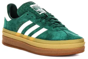 Adidas Gazelle Bold W In Green For Women Shoes Adidas