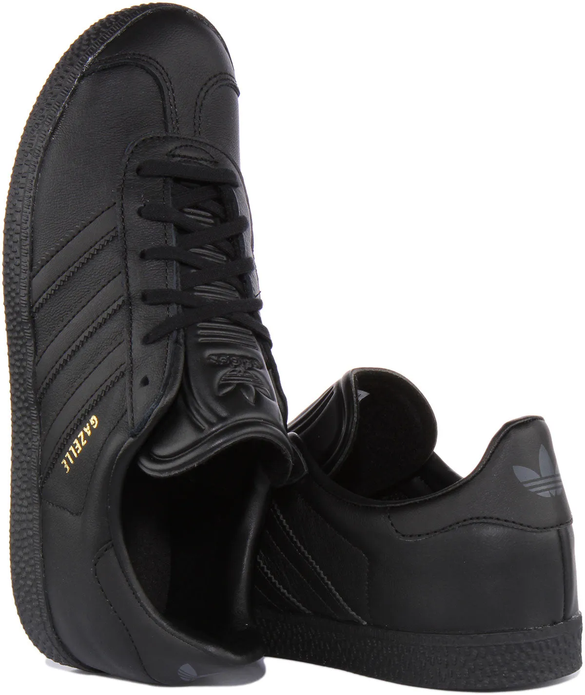 Adidas Gazelle In Black For Youth Shoes Adidas