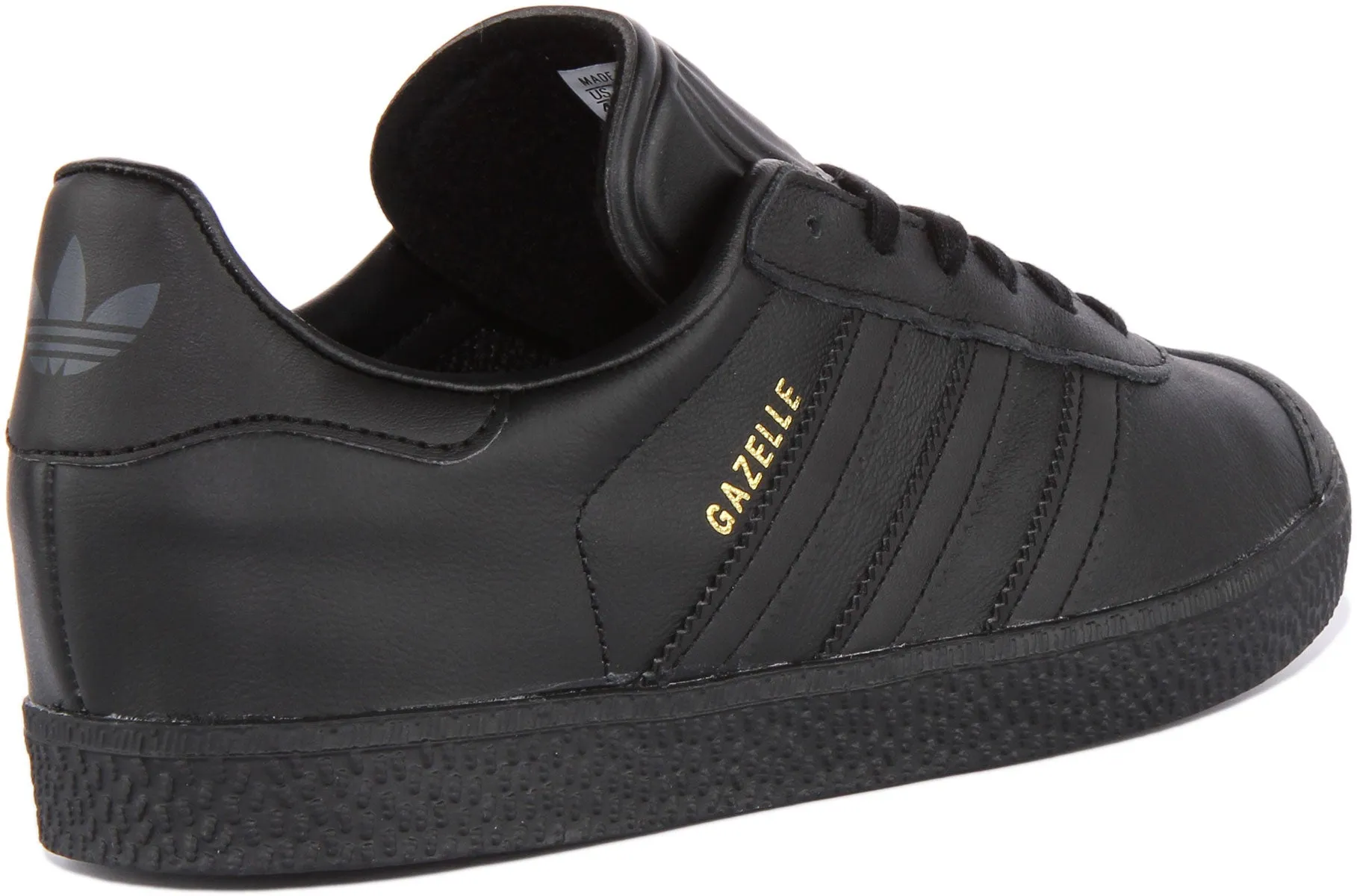 Adidas Gazelle In Black For Youth Shoes Adidas