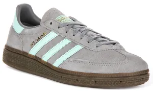 Adidas Handball Spezial Juniors In Grey Blu Shoes Adidas