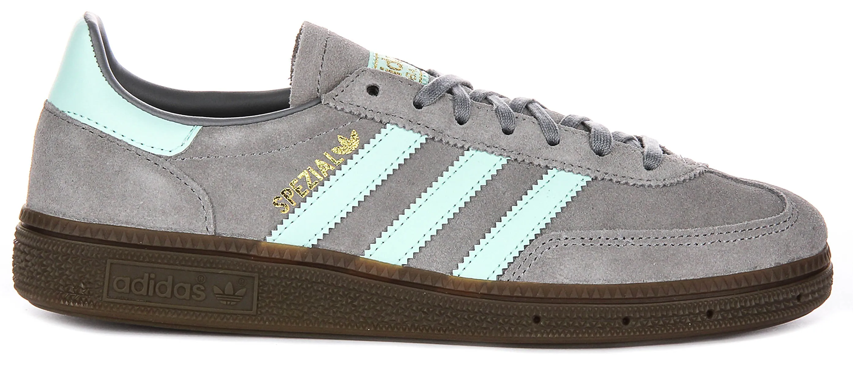 Adidas Handball Spezial Juniors In Grey Blu Shoes Adidas