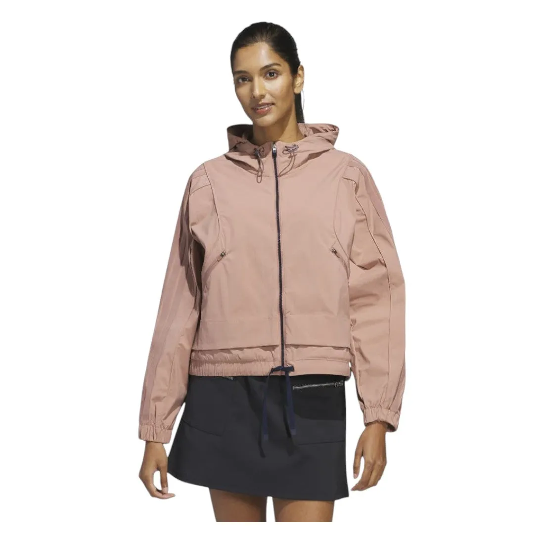 adidas Ladies Beyond Full-Zip Golf Hoodie JE7362
