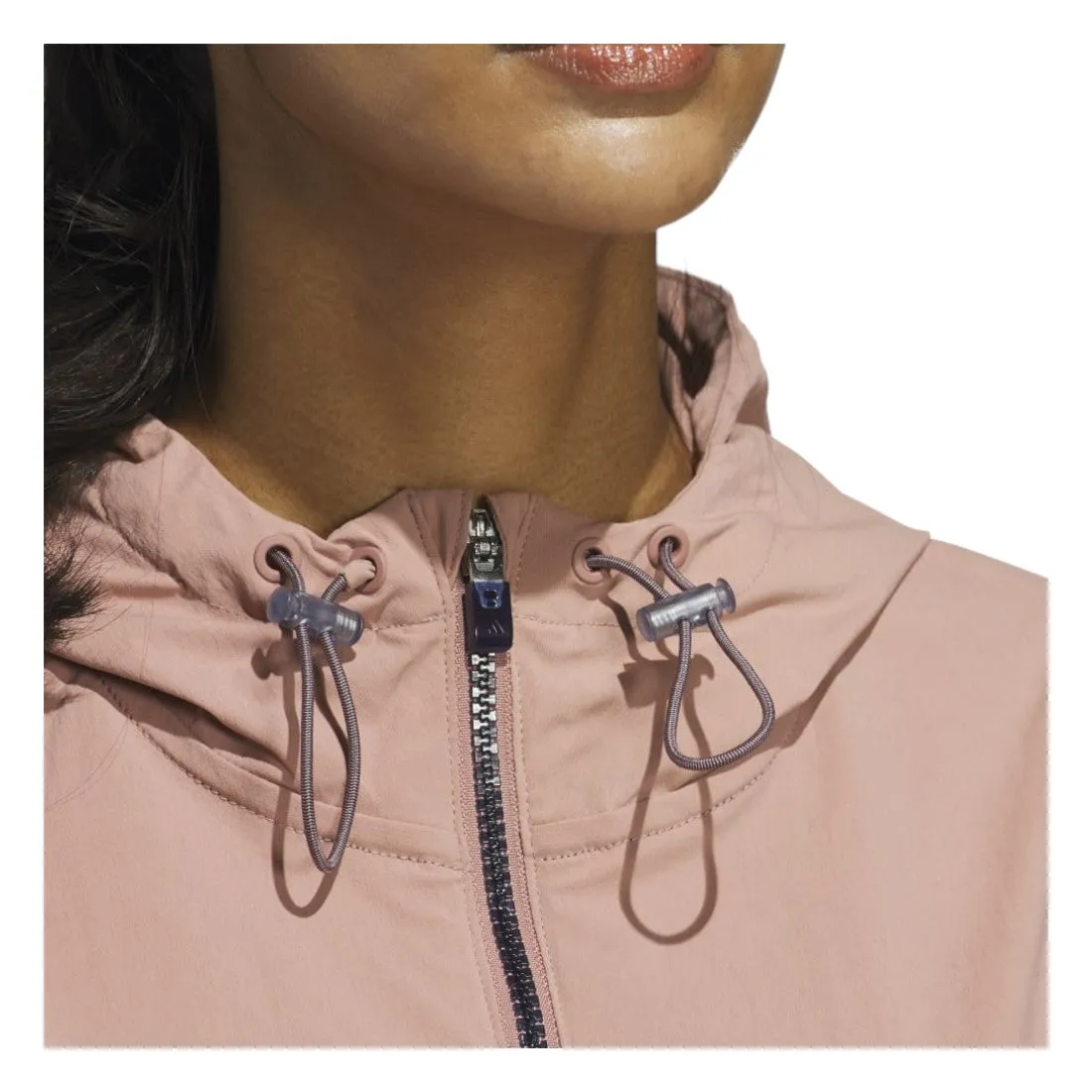 adidas Ladies Beyond Full-Zip Golf Hoodie JE7362