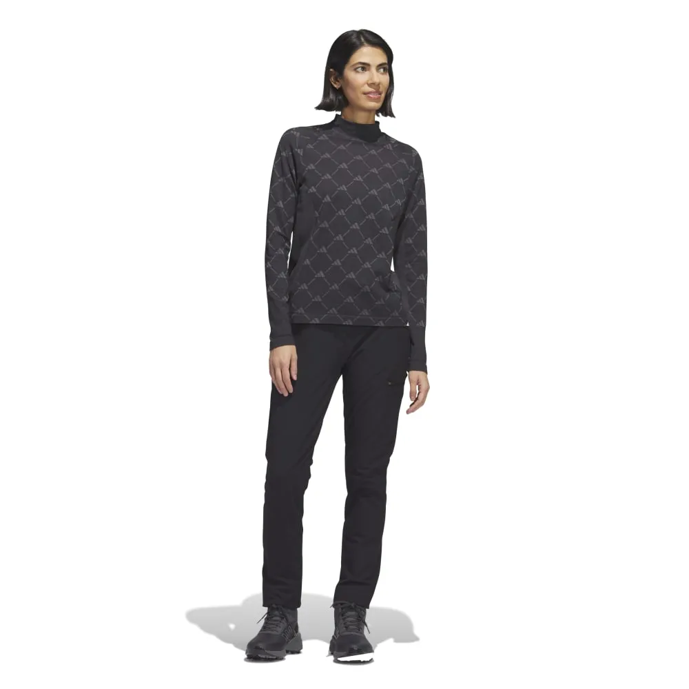 adidas Ladies Ultimate365 Tour Monogram Golf Mock HY7211