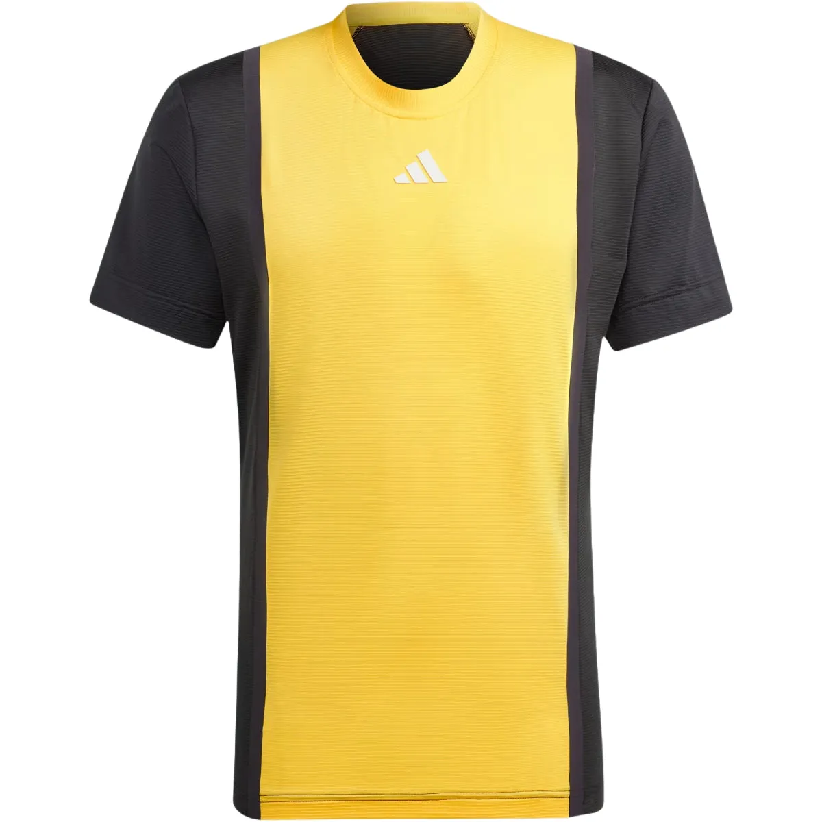 Adidas Men's Heat.RDY Pro Freelift 3D Rib Tee - Spark and Black Clothing Adidas Men