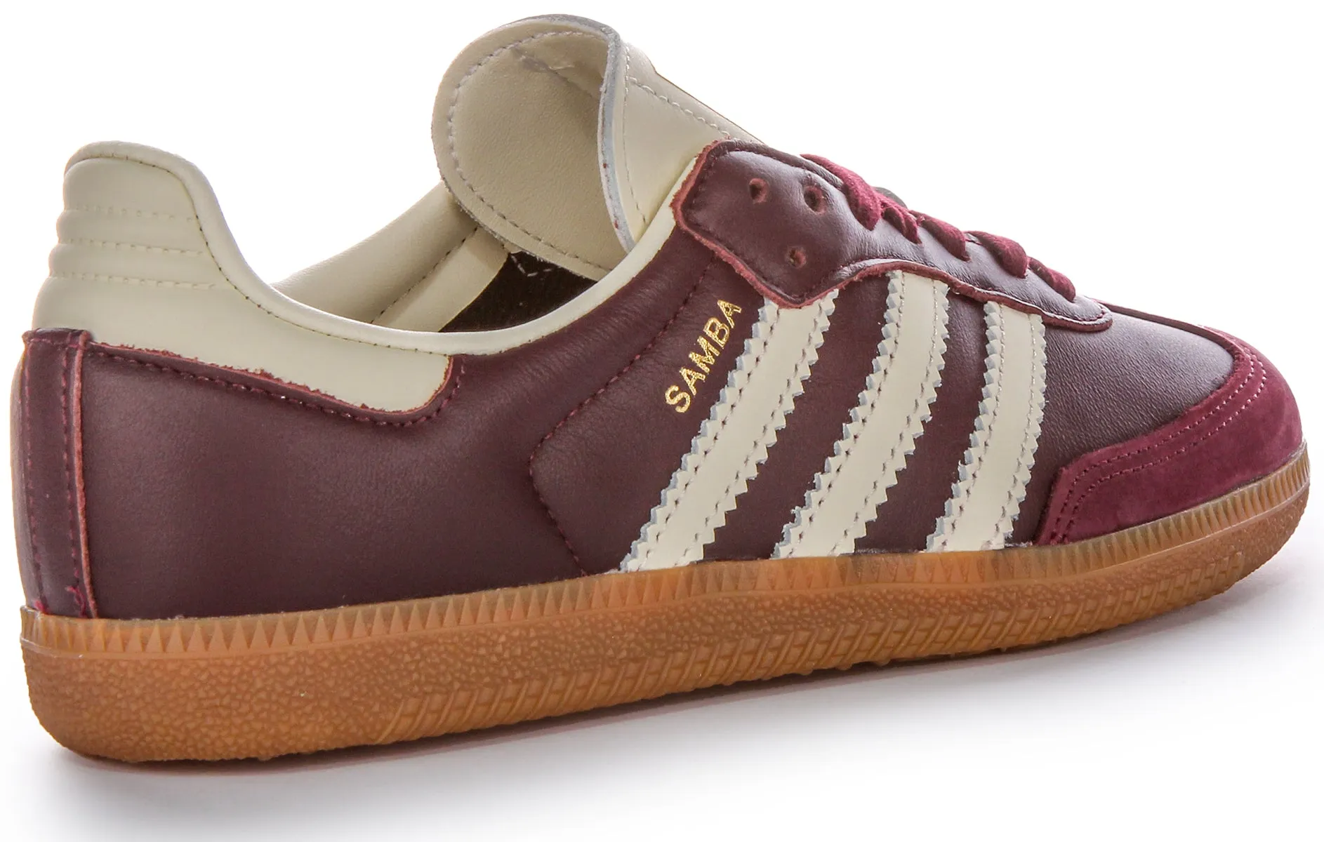 Adidas Samba OG In Maroon Shoes Adidas