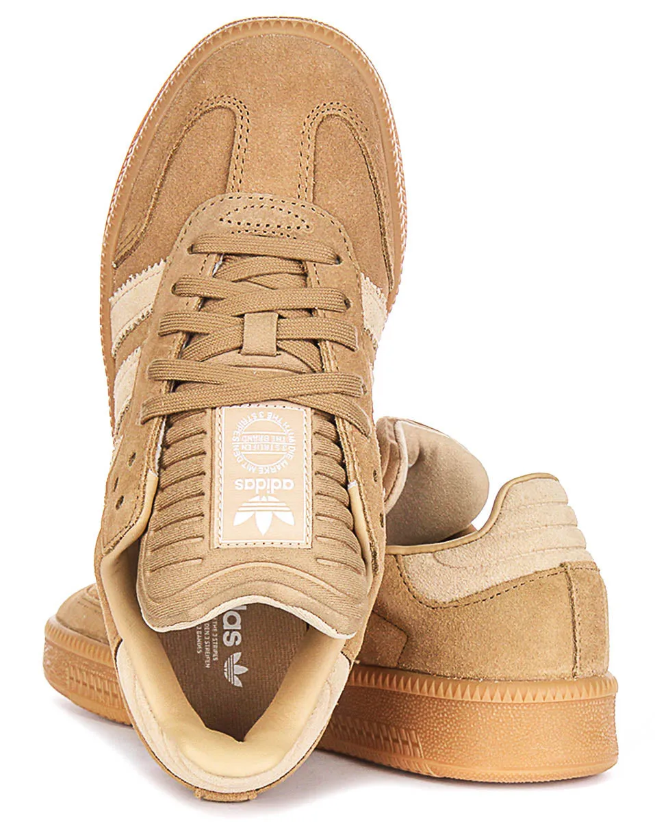 Adidas Samba OG XLG In Brown For Youth Shoes Adidas
