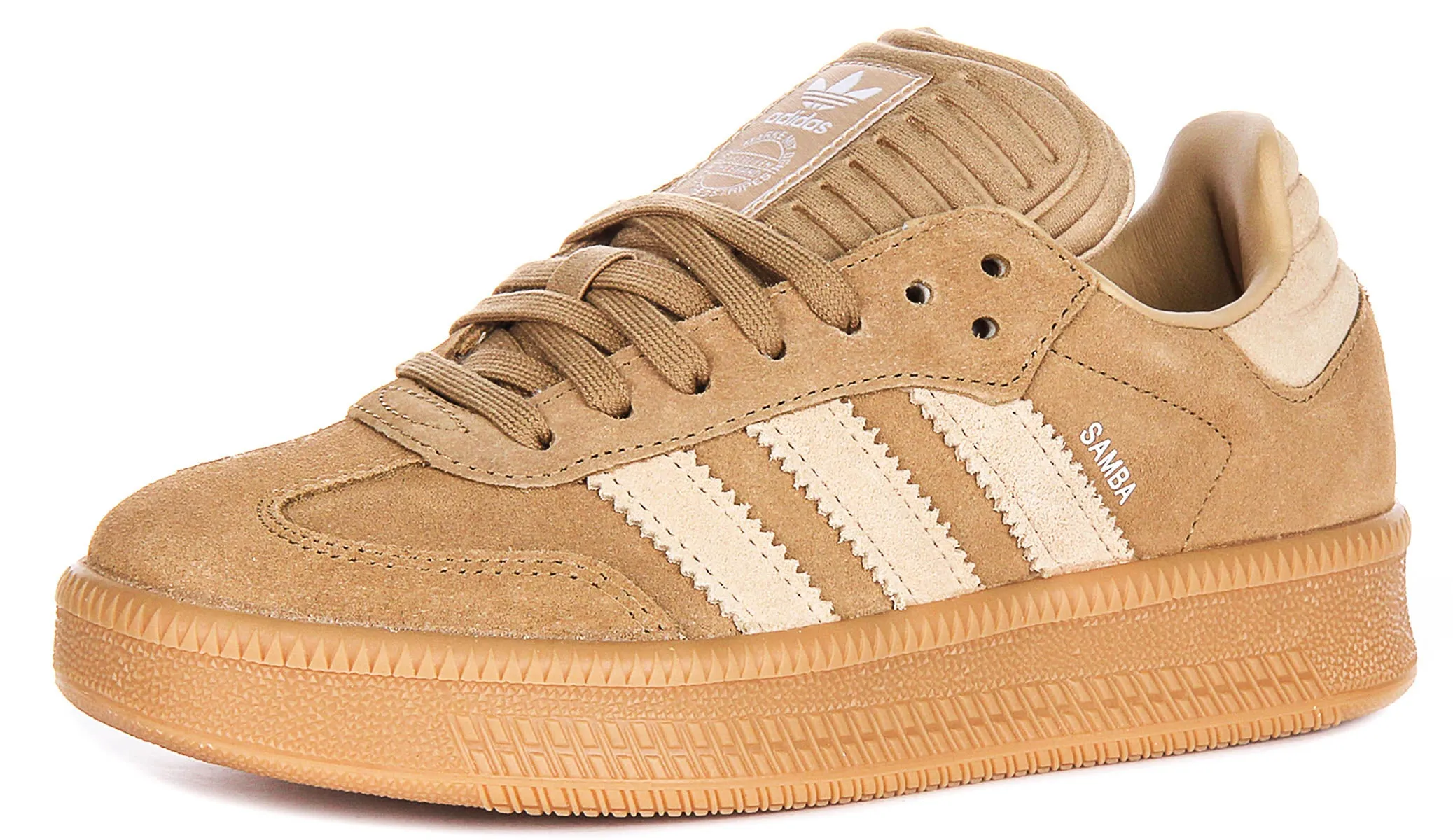 Adidas Samba OG XLG In Brown For Youth Shoes Adidas