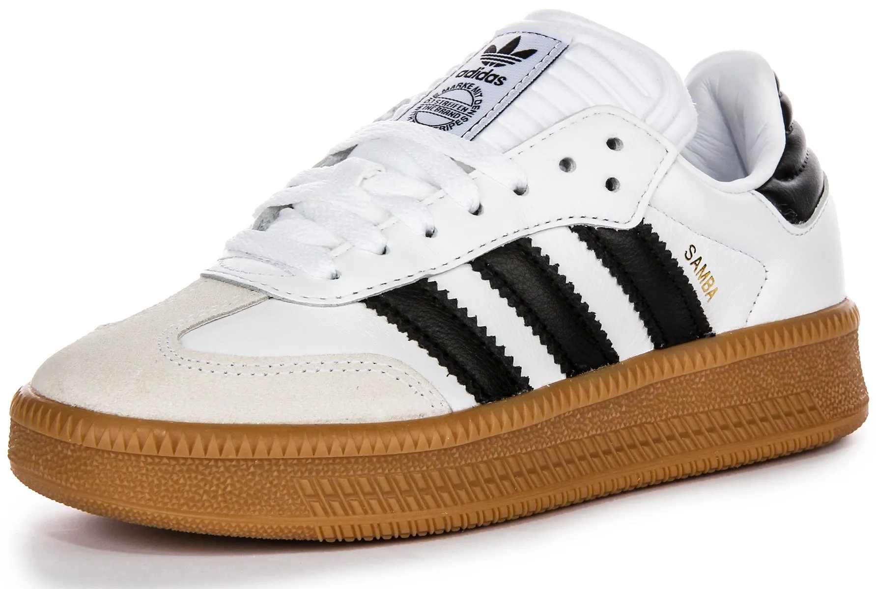 Adidas Samba XLG J In White Black For Youth Shoes Adidas