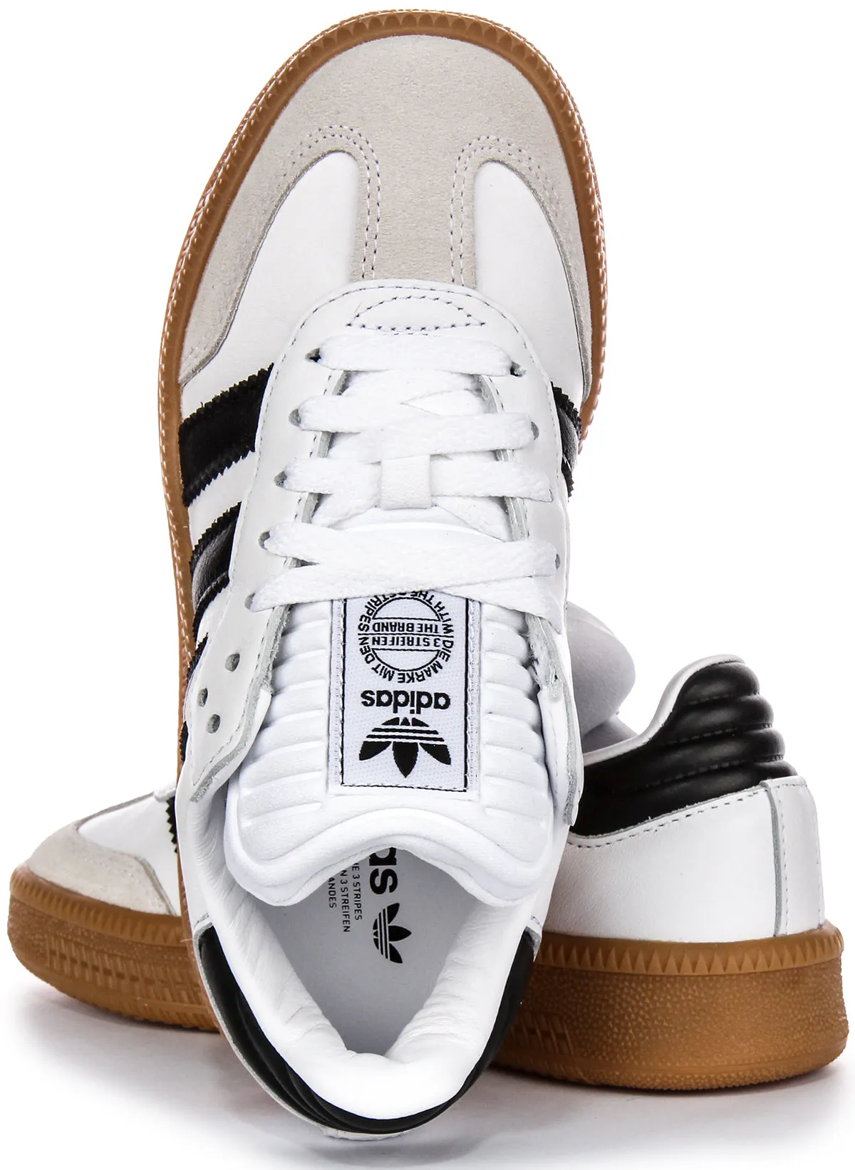 Adidas Samba XLG J In White Black For Youth Shoes Adidas