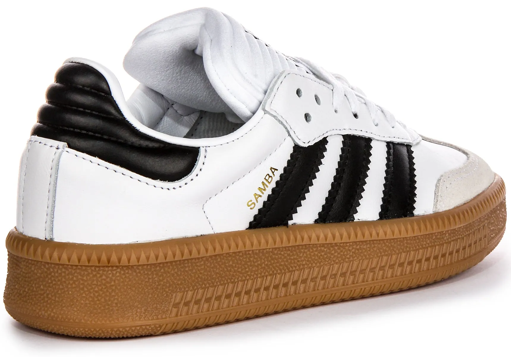 Adidas Samba XLG J In White Black For Youth Shoes Adidas
