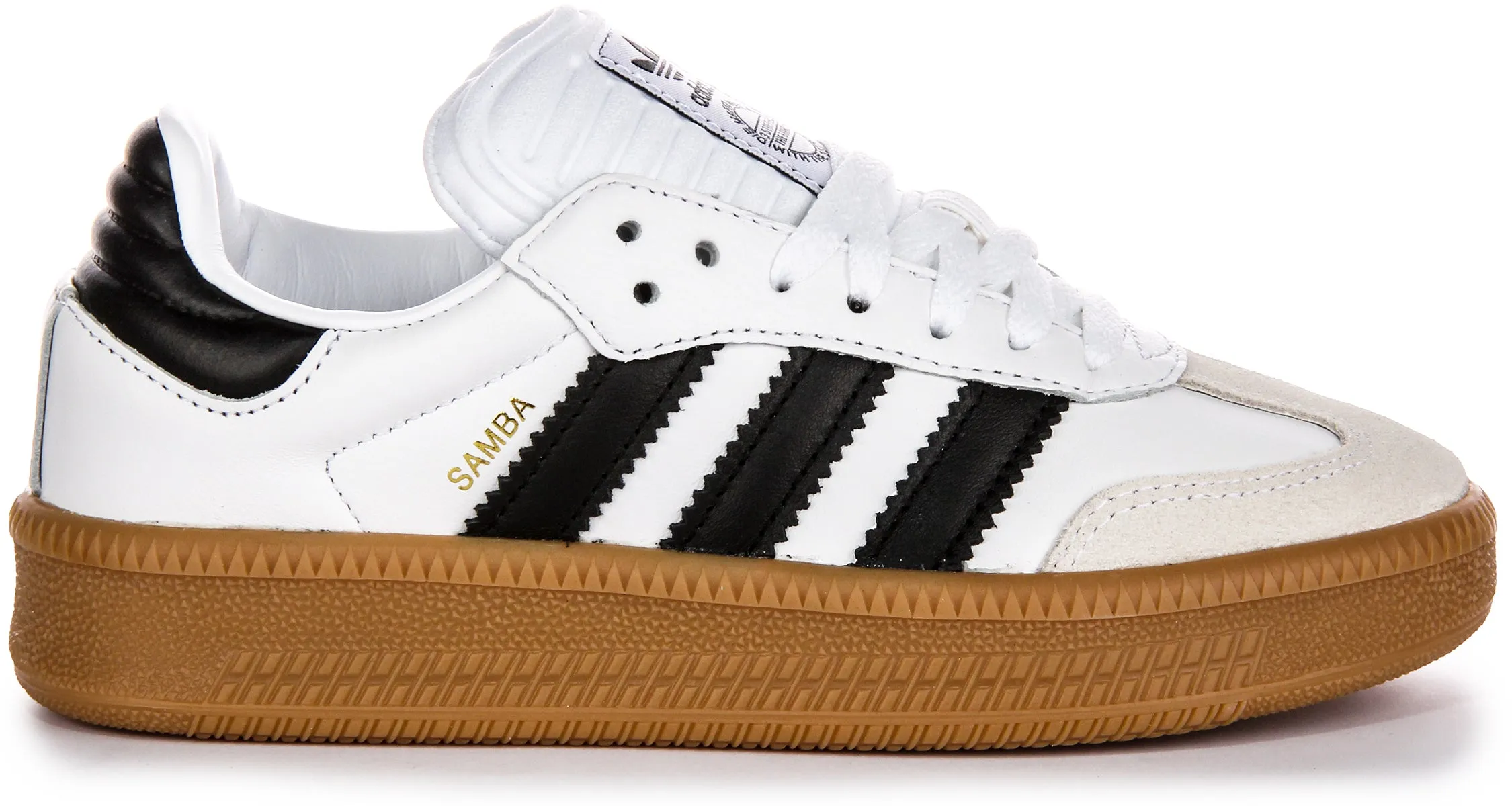 Adidas Samba XLG J In White Black For Youth Shoes Adidas