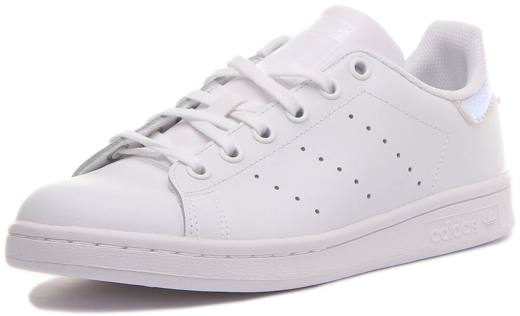 Adidas Stan Smith In White Pink For Juniors Shoes Adidas