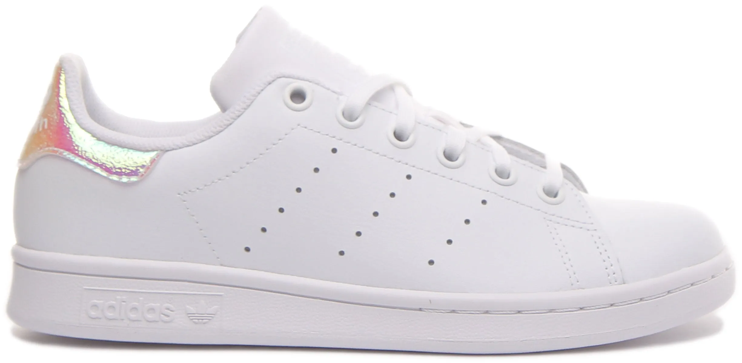 Adidas Stan Smith In White Pink For Juniors Shoes Adidas