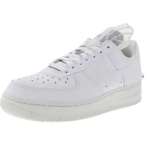 Air Force 1 Womens Perforated Manmade Casual And Fashion Sneakers