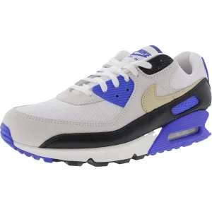 Air Max 90 PRM Mens Lace-Up Manmade Running & Training Shoes