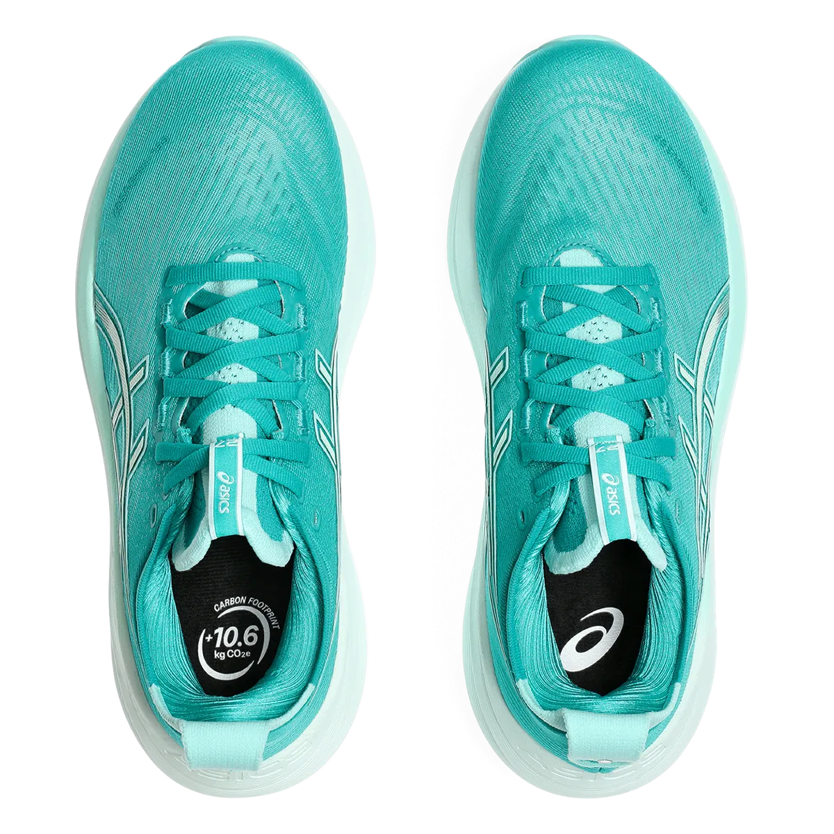 Asics Gel Nimbus 27 Wave Teal - Illuminate Mint