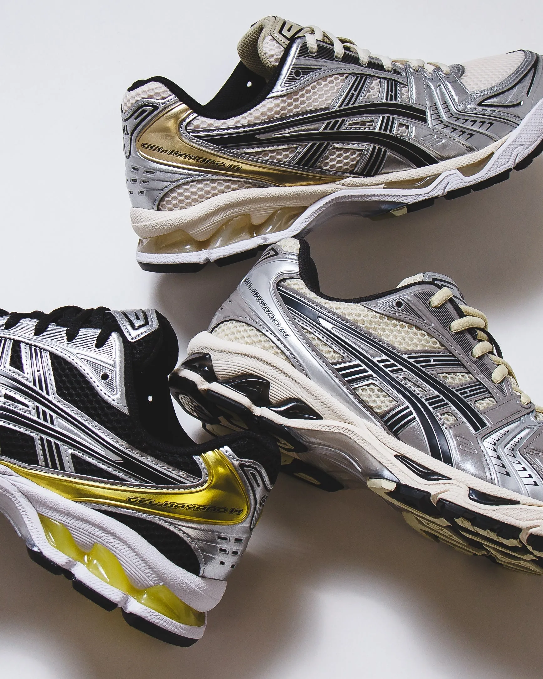 Asics Men Gel-Kayano 14 Black Lemon Spark 1203A537-001