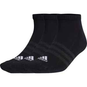 Clothing Adidas  Men adidas Cushioned (3 Pack) Low Cut Training Socks - Black