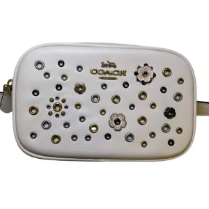 Coach Bags Belt Bag Designer By Coach In Cream, Size:Small