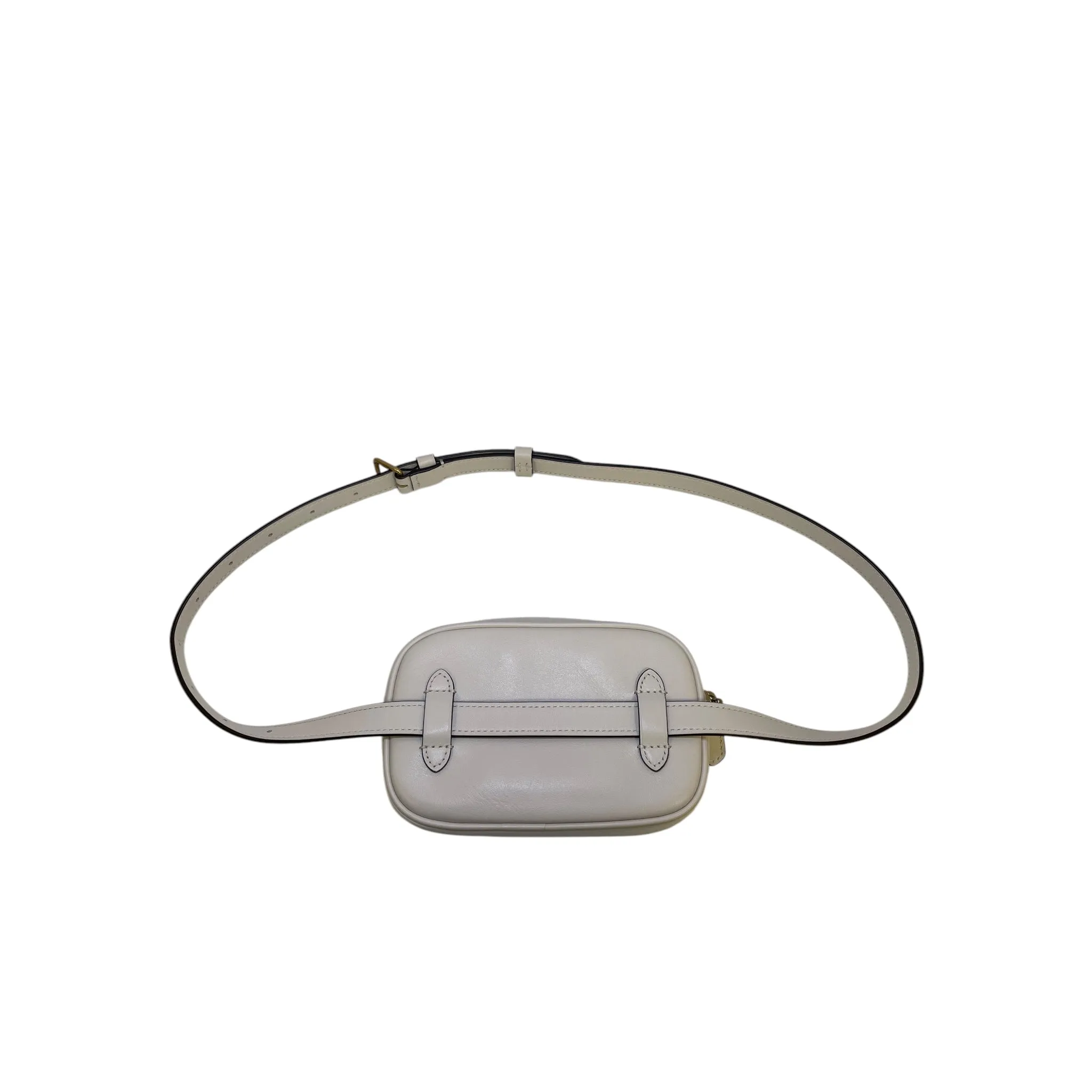 Coach Bags Belt Bag Designer By Coach In Cream, Size:Small