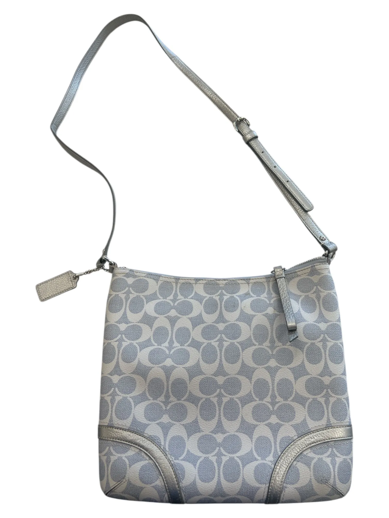 Coach Bags Crossbody Designer By Coach In Blue, Size:Medium