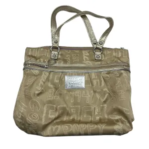 Coach Bags Handbag Designer By Coach In Gold, Size:Large