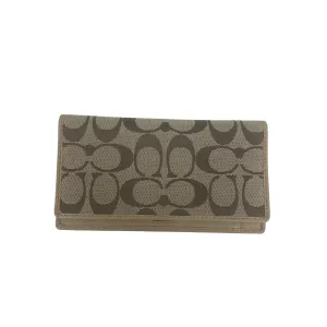 Coach Bags Wallet Designer By Coach In Tan, Size:Medium