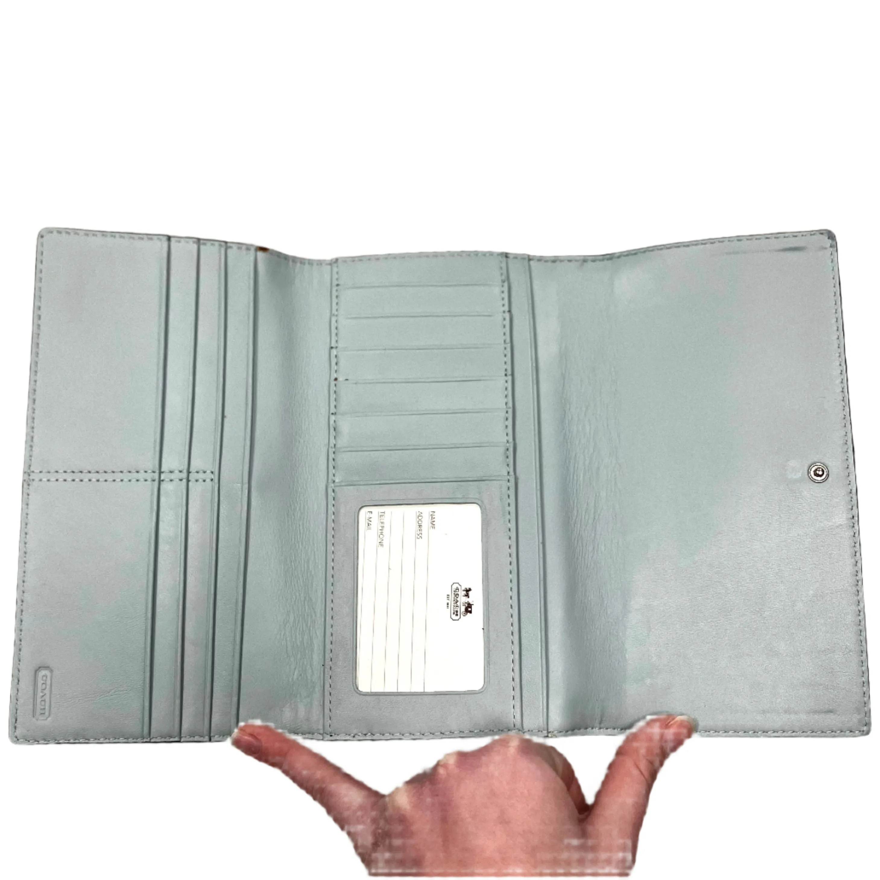 Coach Bags Wallet Designer By Coach  Size: Large