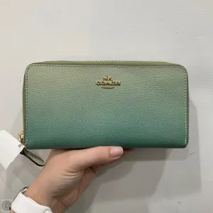 Coach Bags Wallet Designer By Coach, Size: Large