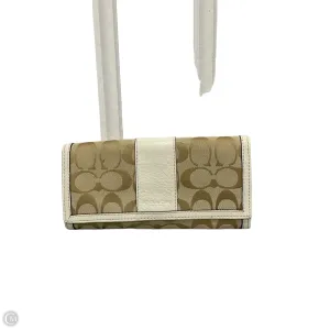 Coach Bags Wallet Designer By Coach, Size: Medium