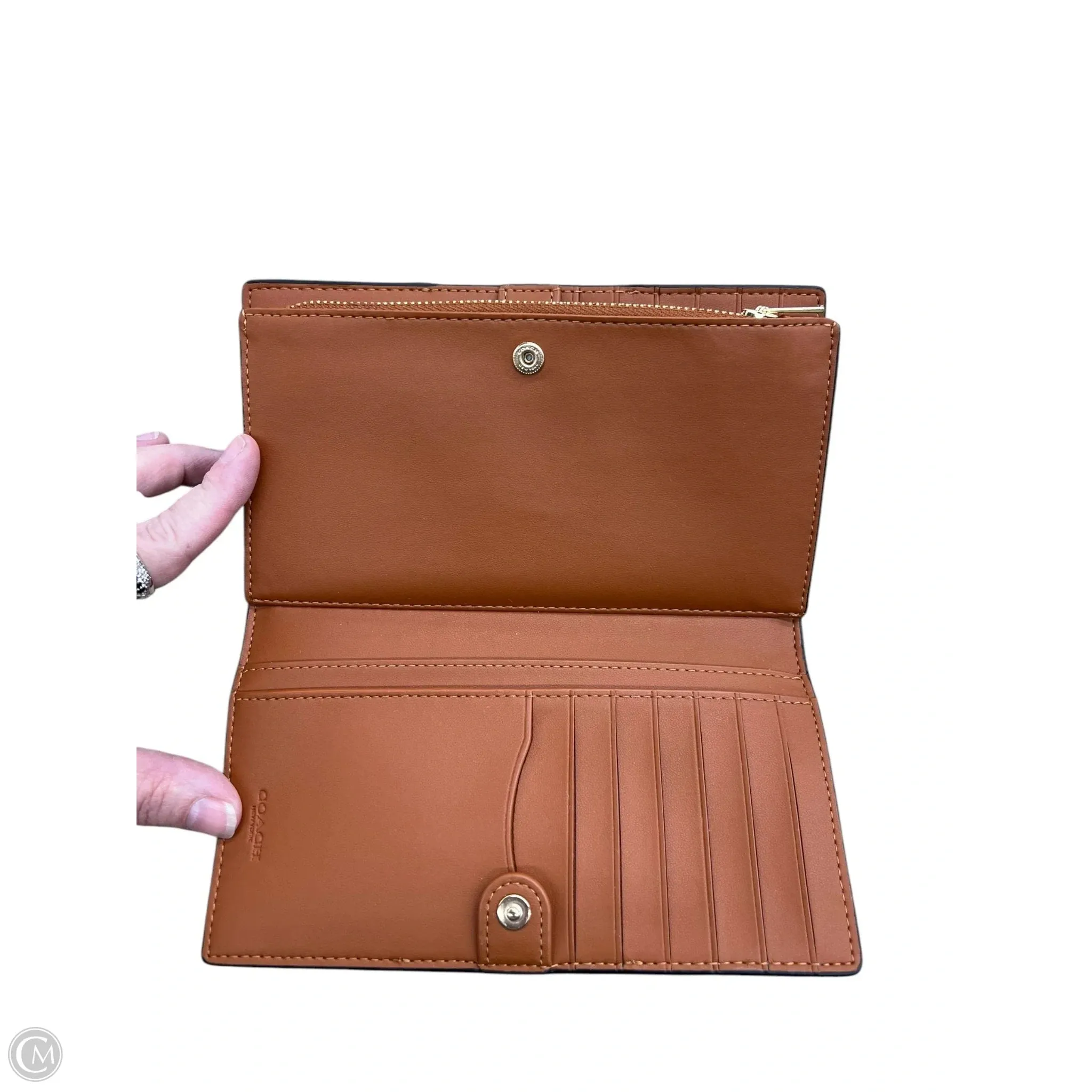 Coach Bags Wallet Designer By Coach, Size: Medium