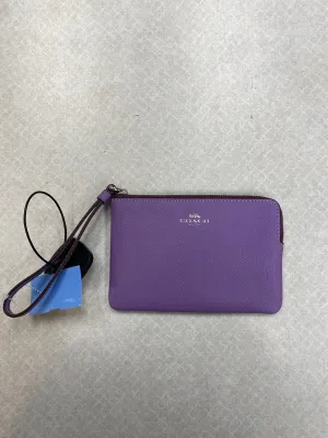Coach Bags Wallet Designer By Coach, Size: Small