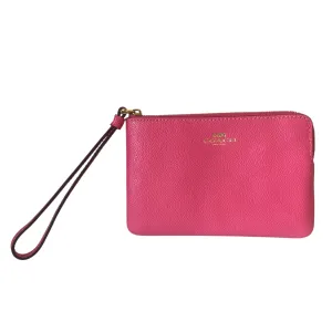 Coach Bags Wristlet Designer By Coach In Pink, Size:Small