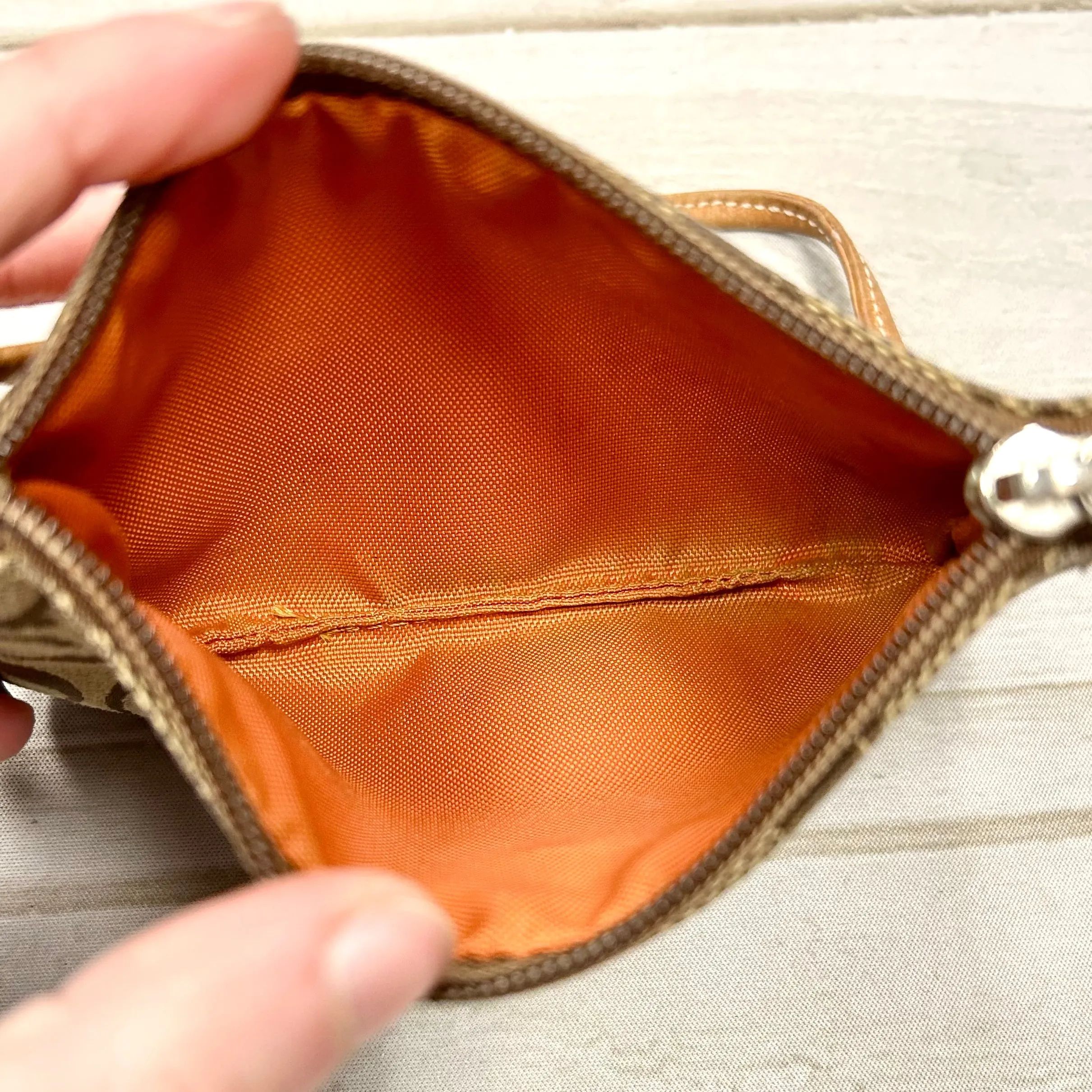 Coach Bags Wristlet Designer By Coach  Size: Small