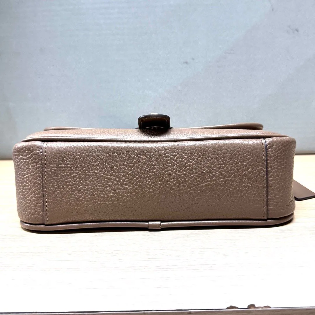 Coach Leather Sling Bag With Handle