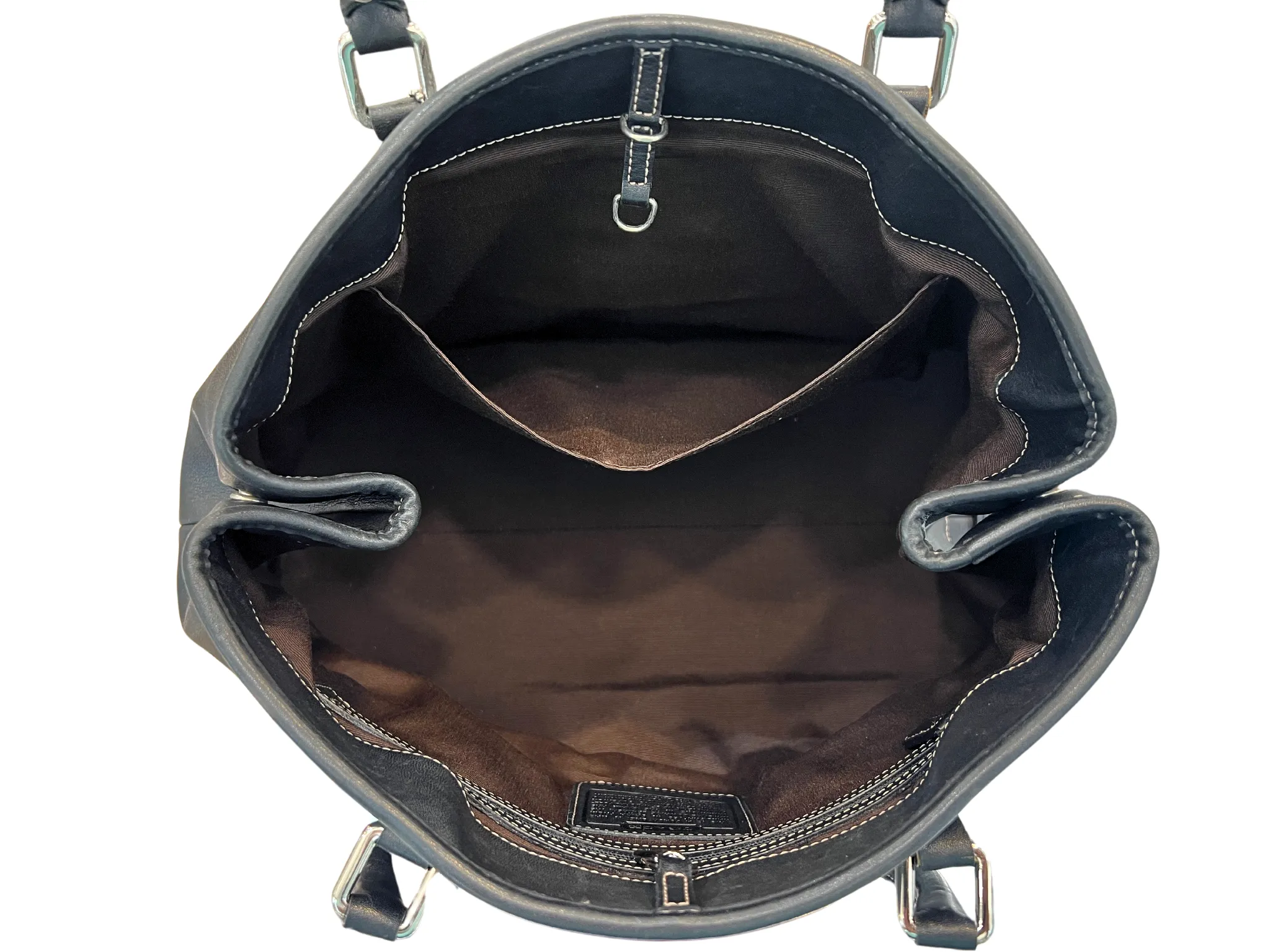 Coach Leather Tote Bag