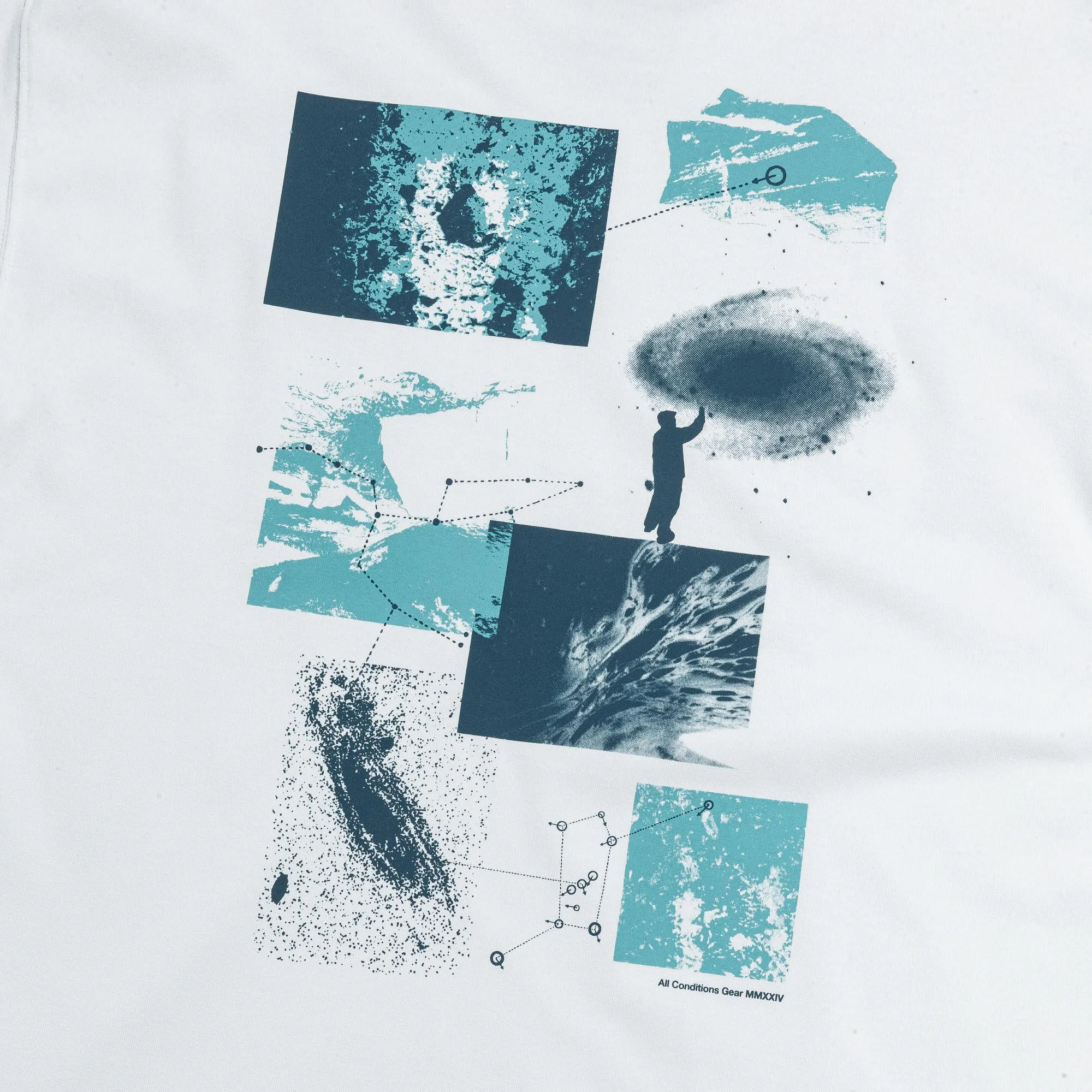 Dri-FIT Galaxy SS Tee - Summit White