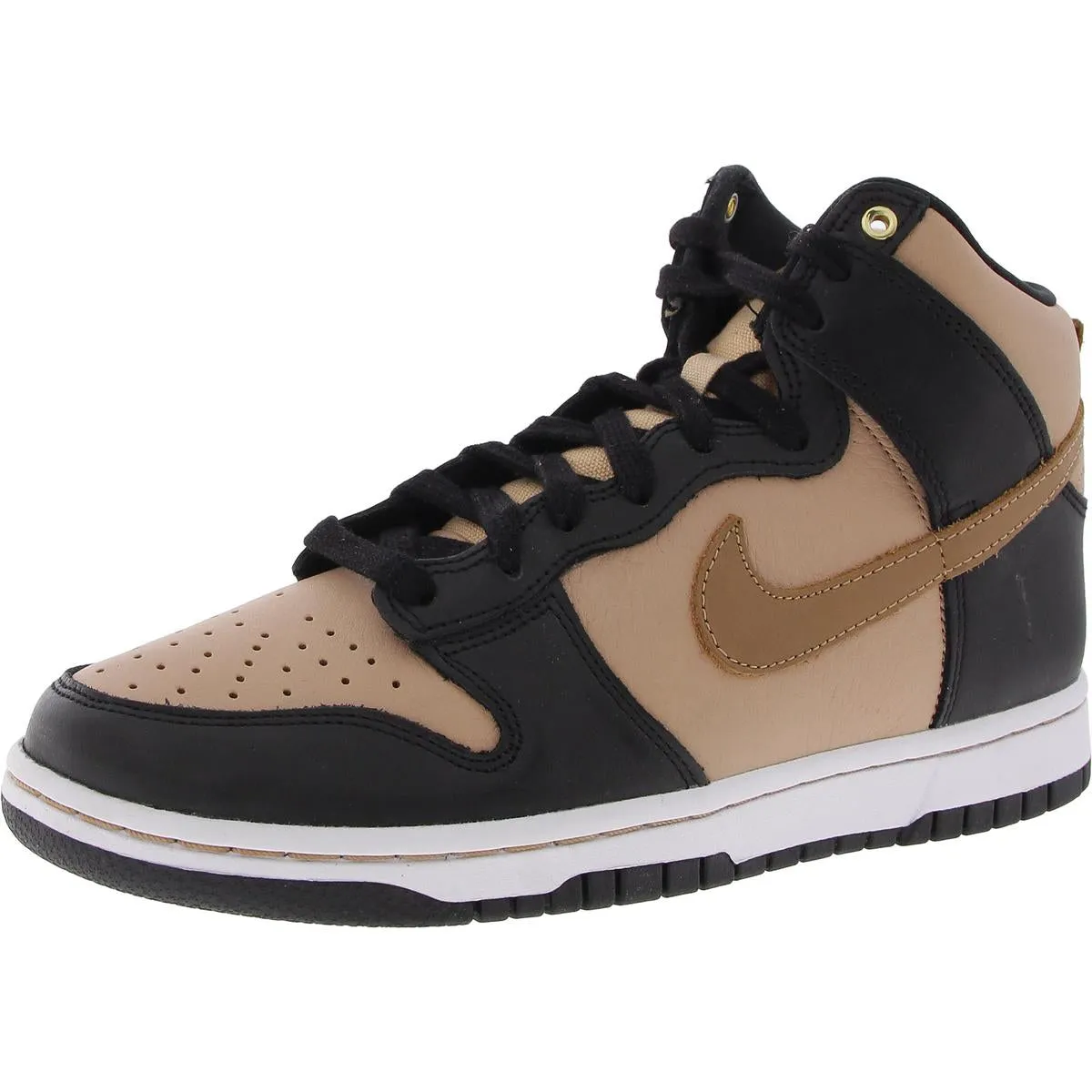 Dunk High LXX Womens Perforated Manmade Basketbal Shoes
