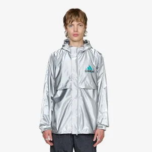 EQT Metallic Windbreaker Silver Metallic adidas Clothing