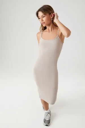 Forever 21 Women's Cami Bodycon Midi Dress Goat Forever 21