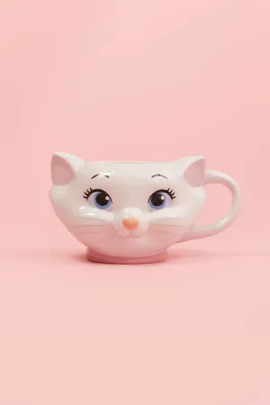 Forever 21 Women's Disney Marie Ceramic Mug Pink/Multi Forever 21