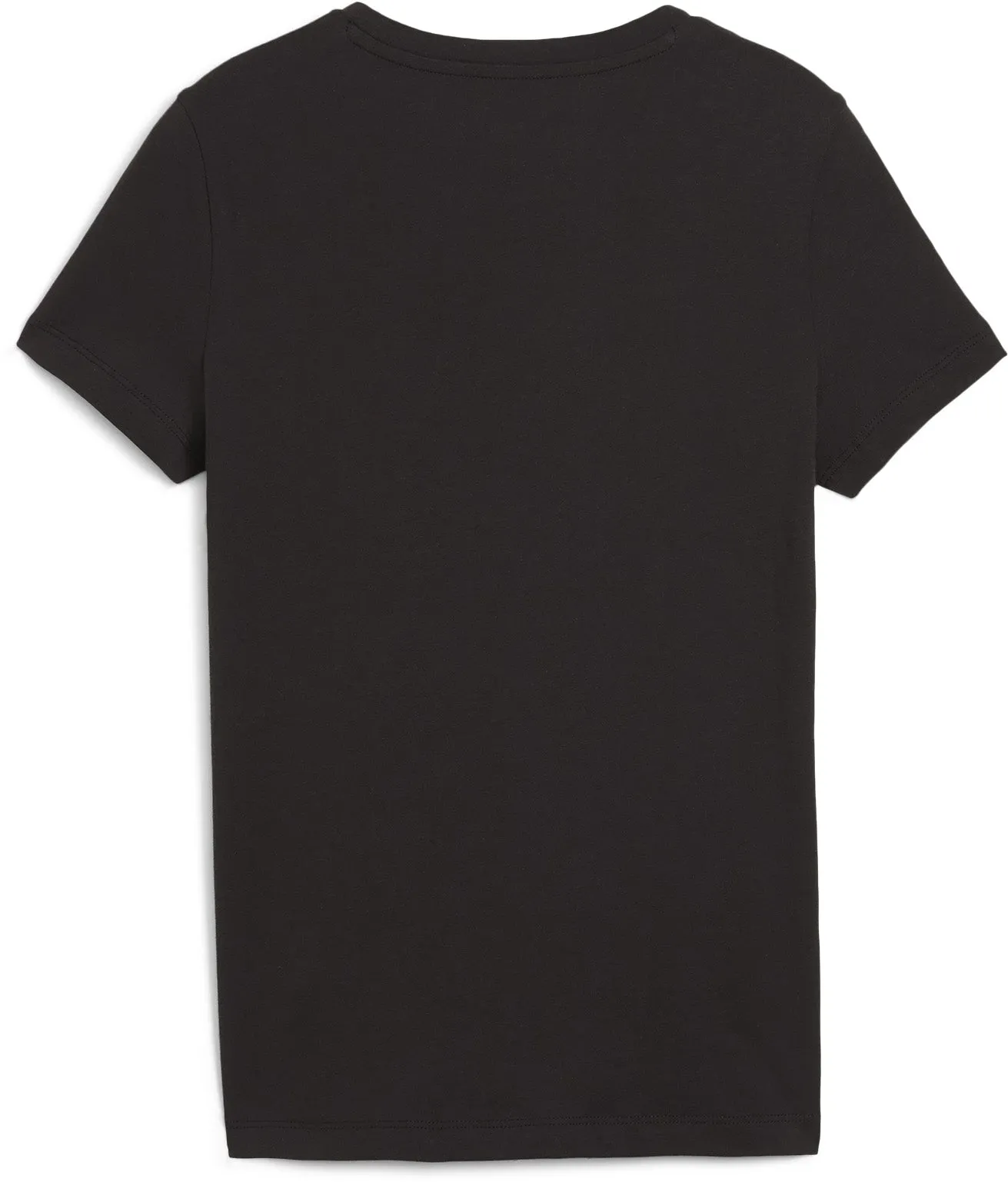 Girl's Ess  Script Metallic Tee