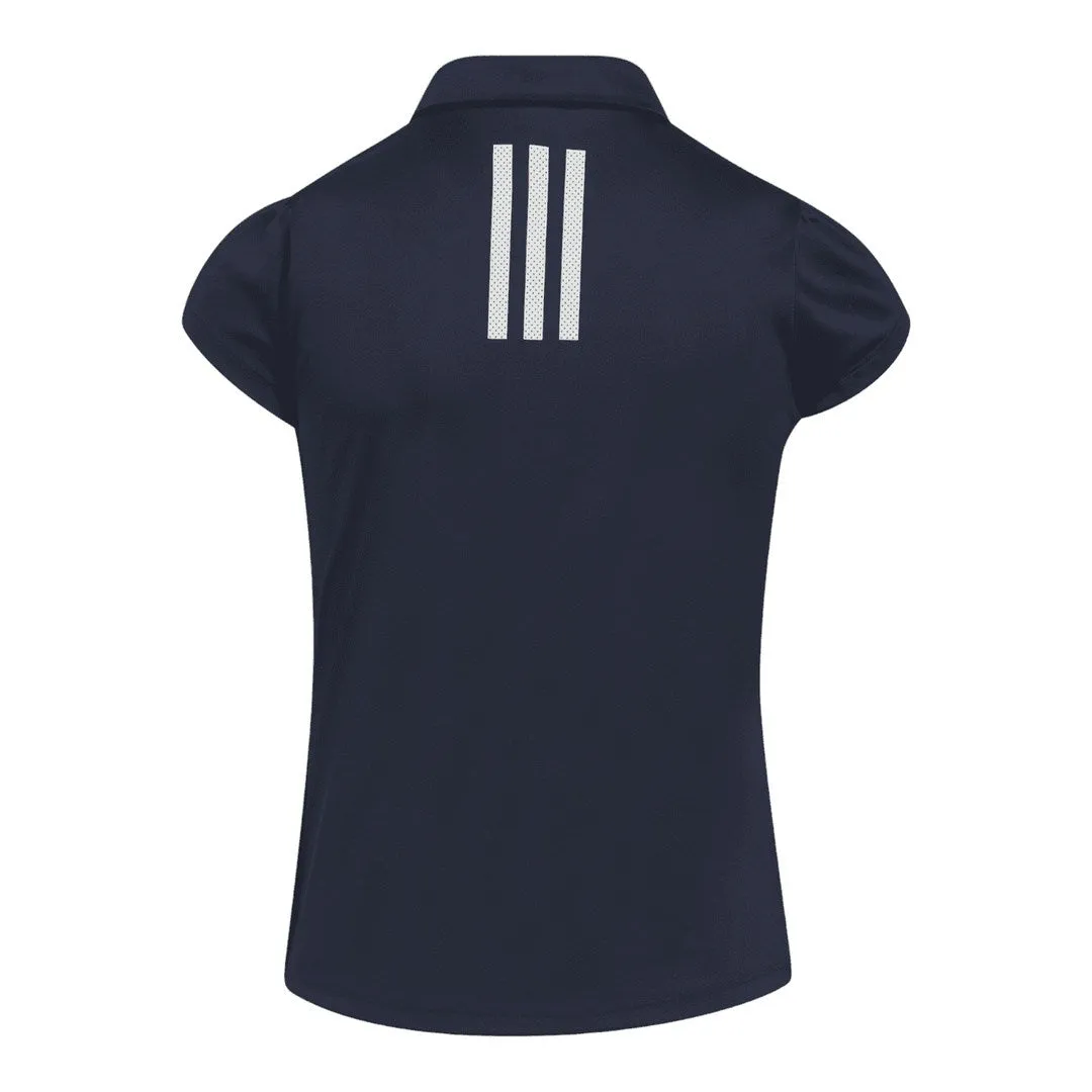 Junior adidas Girls Performance Primegreen Golf Polo Shirt HS1645