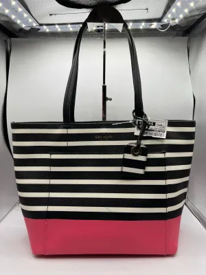 Kate Spade Bags HANDBAG DESIGNER by KATE SPADE In BLACK & PINK, Size: MEDIUM